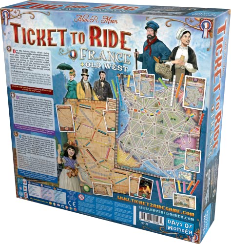 Spiele für Kinder ab 8 Jahren: Zug um Zug Frankreich von Days of Wonder