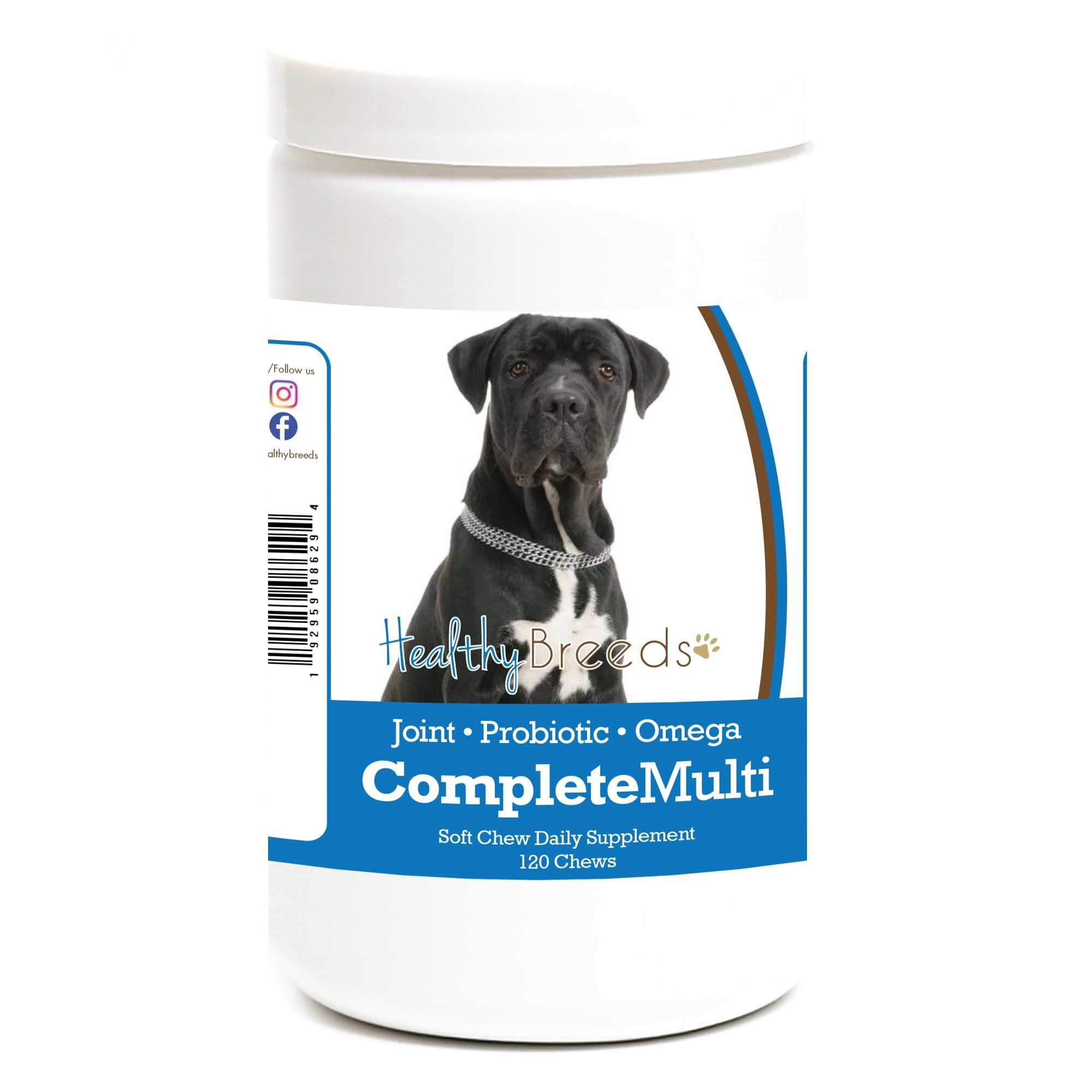 Healthy Breeds Cane Corso All in One Multivitamin Soft Chew 120 Count