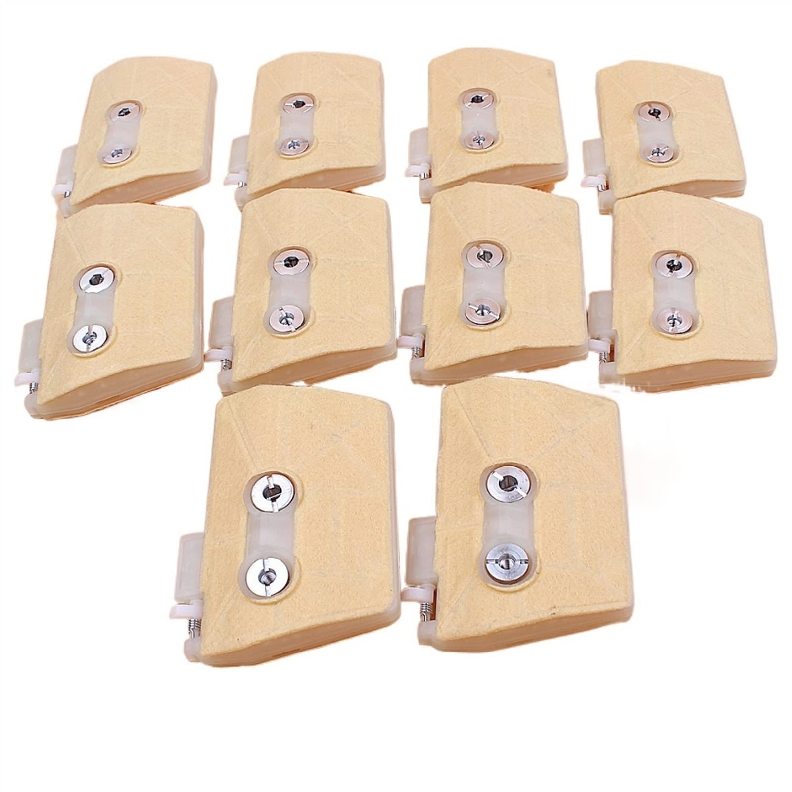 Repuestos para herramientas eléctricas de exterior Filtro de aire de piezas de reemplazo de motosierra for 038 MS380 MS381 MS 380 381 Spares de motosierra de gasolina 11191201607, 10pcs / lote Piezas