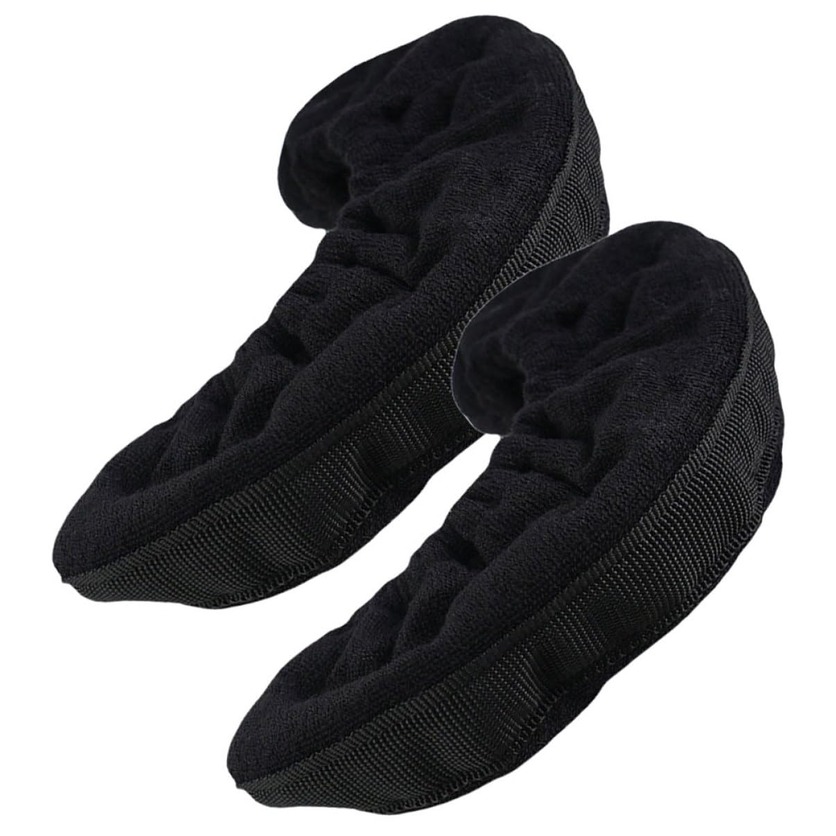 Sosoport Patin Protecteur Lames Housses De Patins à Glace Housses De Skate Protège-Patins Patinage Artistique Adulte Universel Accessoires De Patinage Garde Fibre Superfine Noir
