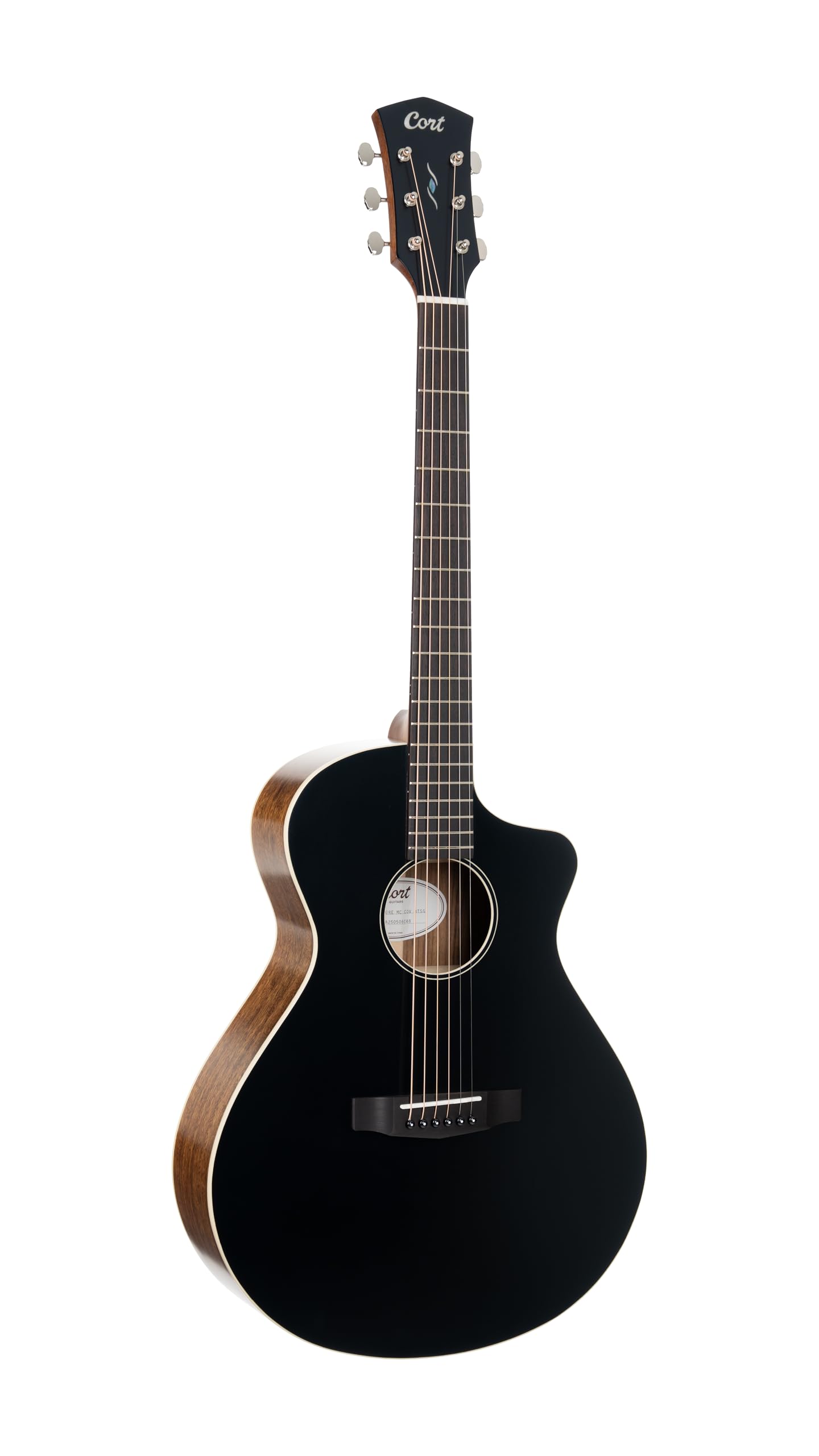 Amazon.com: Cort CORE-MC Ovangkol Acoustic-Electric Guitar w/Gig