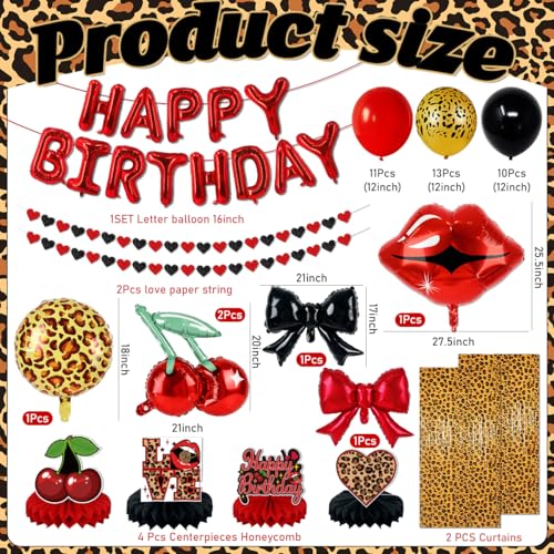 Image of Cheetah Print Birthday Decorations Leopard Party Decorations