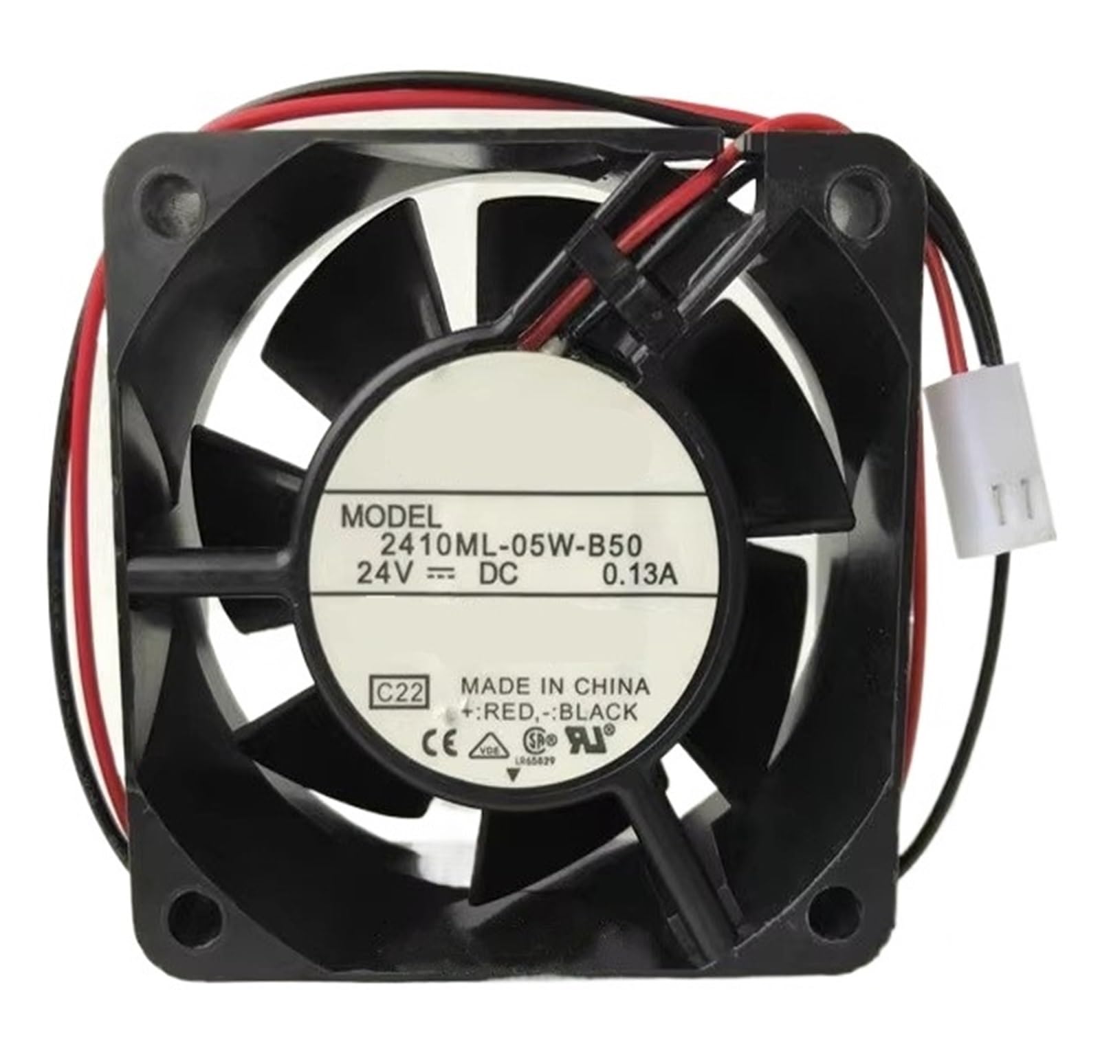 PEQYUACTE 6025 2410ML-05W-B50 24V 0.13A 60 * 25MM 6CM Cooling Fan