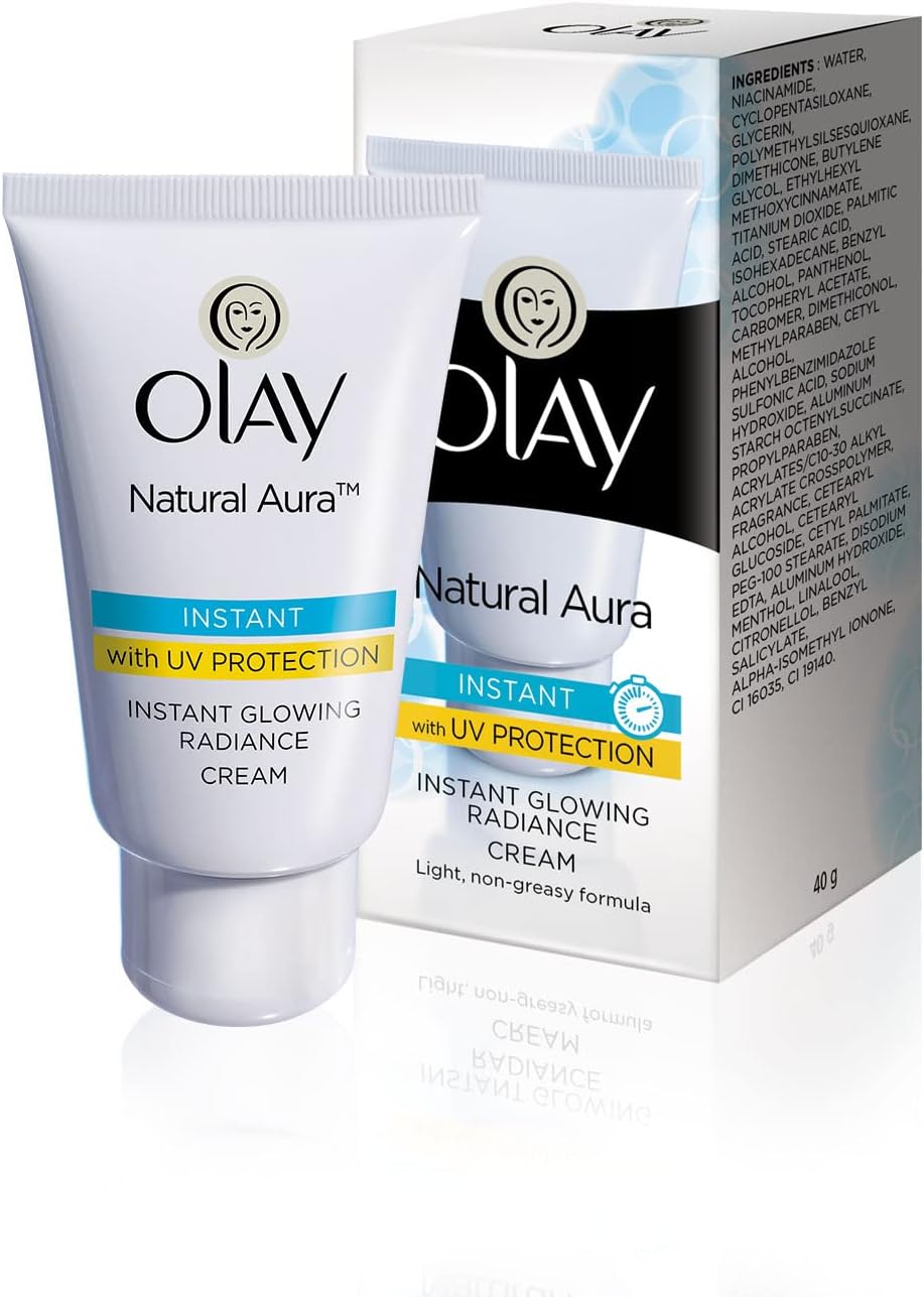 Olay Natural White Instant Glowing Fairness Cream with UV Protection