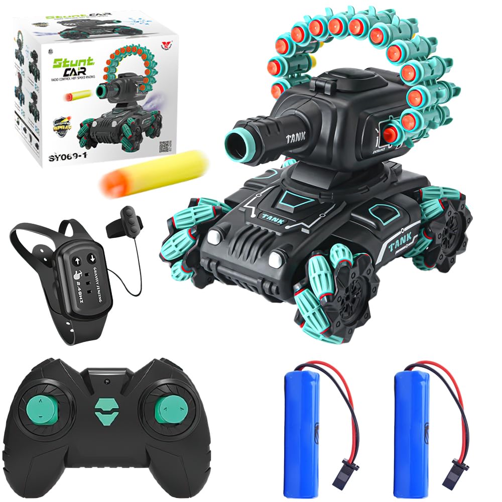 Char Miniature Télécommandé – Jouet Interactif RC, 6,8x4x3,9 Cm, Pour Enfants, Jeu Intérieur/extérieur