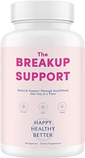 The Breakup Support – Emotional Wellness & Stress Support Supplement | 90 Vegan Capsules | 45 Day Supply