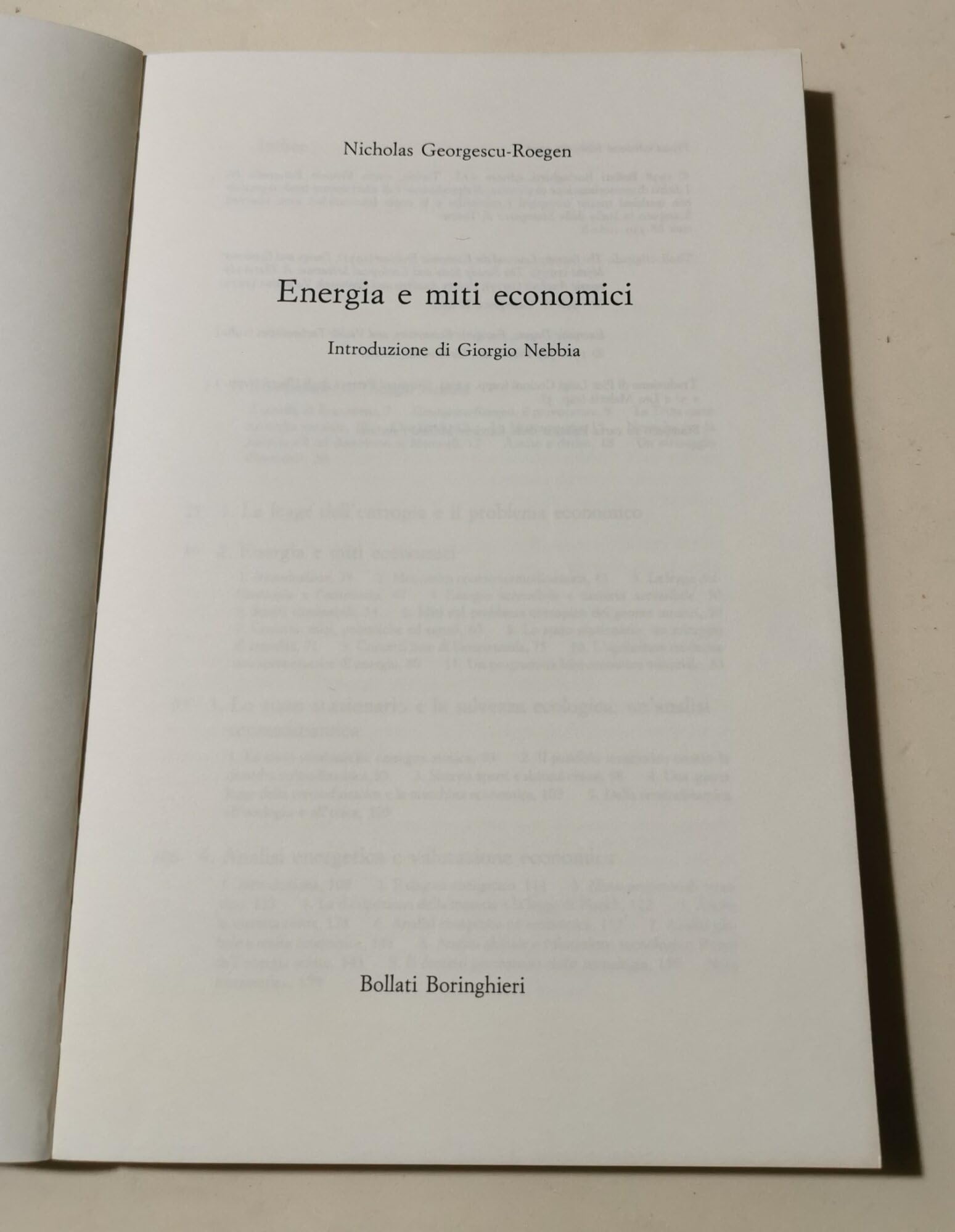 Energia e miti economici