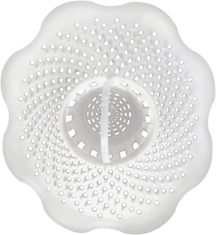 DANCO Tub Drain Protector Hair Catcher | Strainer | Bathtub Drain Snake, Snare and Auger | Hair Drain Clog Prevention (10306) (6)