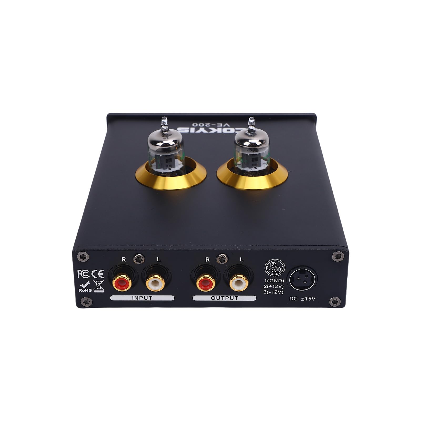 Equalizzatore Audio a 3 Bande Preamplificatore a Valvole HiFi compatibile JAN5654 6J1 6J4 6J5 6AK5 per Lettori CD DVD MP3