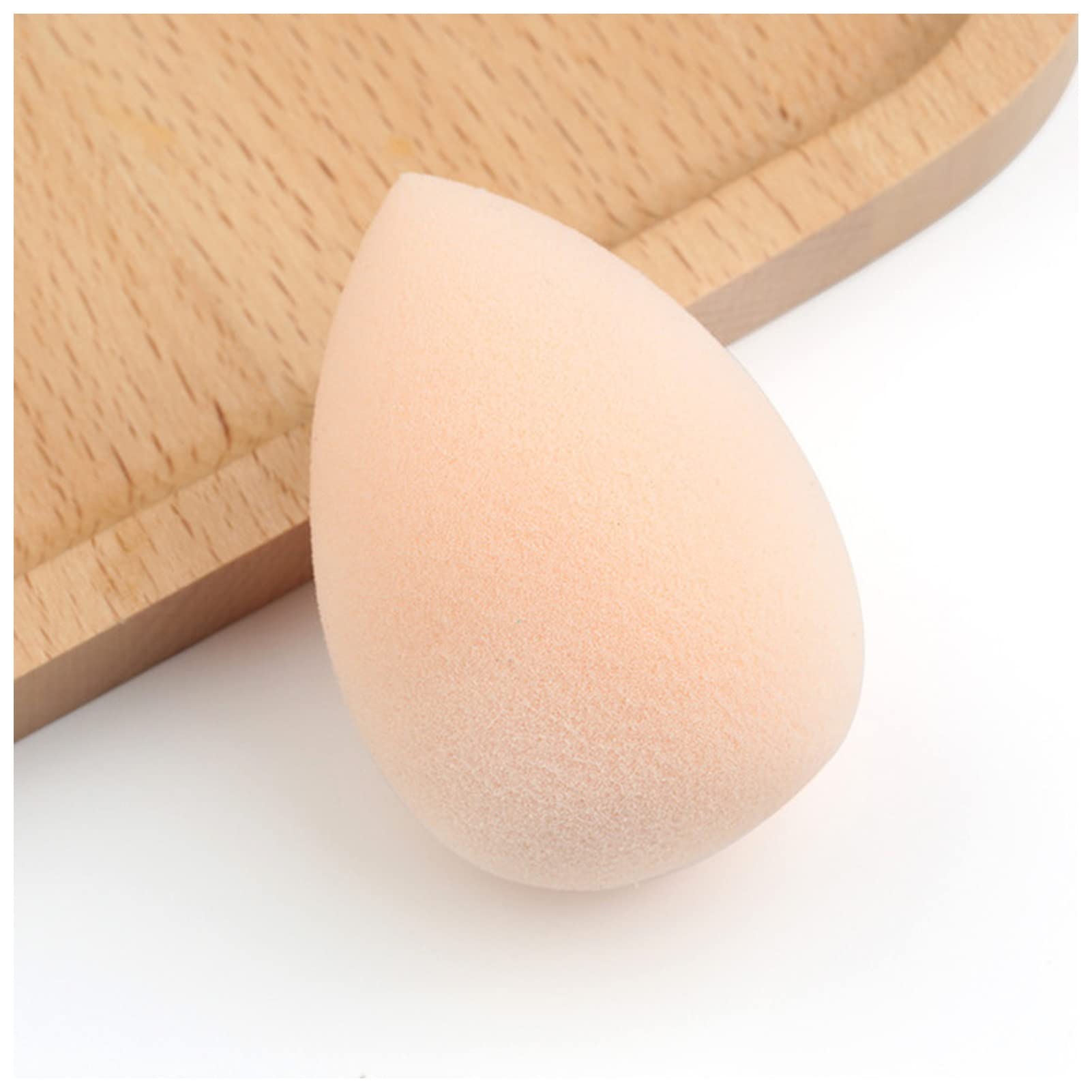 Esponjas De Maquillaje Maquillaje Esponja Forma de Gota de Agua Maquillaje Fundación Puff Corrector Polvo Liso Belleza Cosmética Maquillaje Esponja Herramienta Esponja De Maquillaje(B 20pcs)