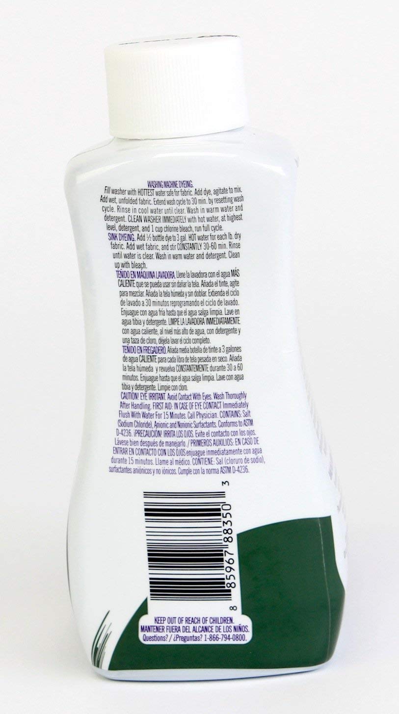 Rit Dye Liquid Dye, 8 fl oz, Dark Green, by Rit Dye