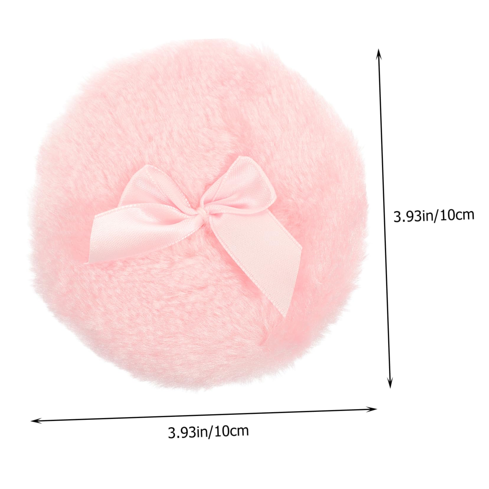 WRITWAA 3Pcs Compact Makeup Body Powder Puff Wear Resistant Powder Applicators for Travel Everyday Use Gentle Skin