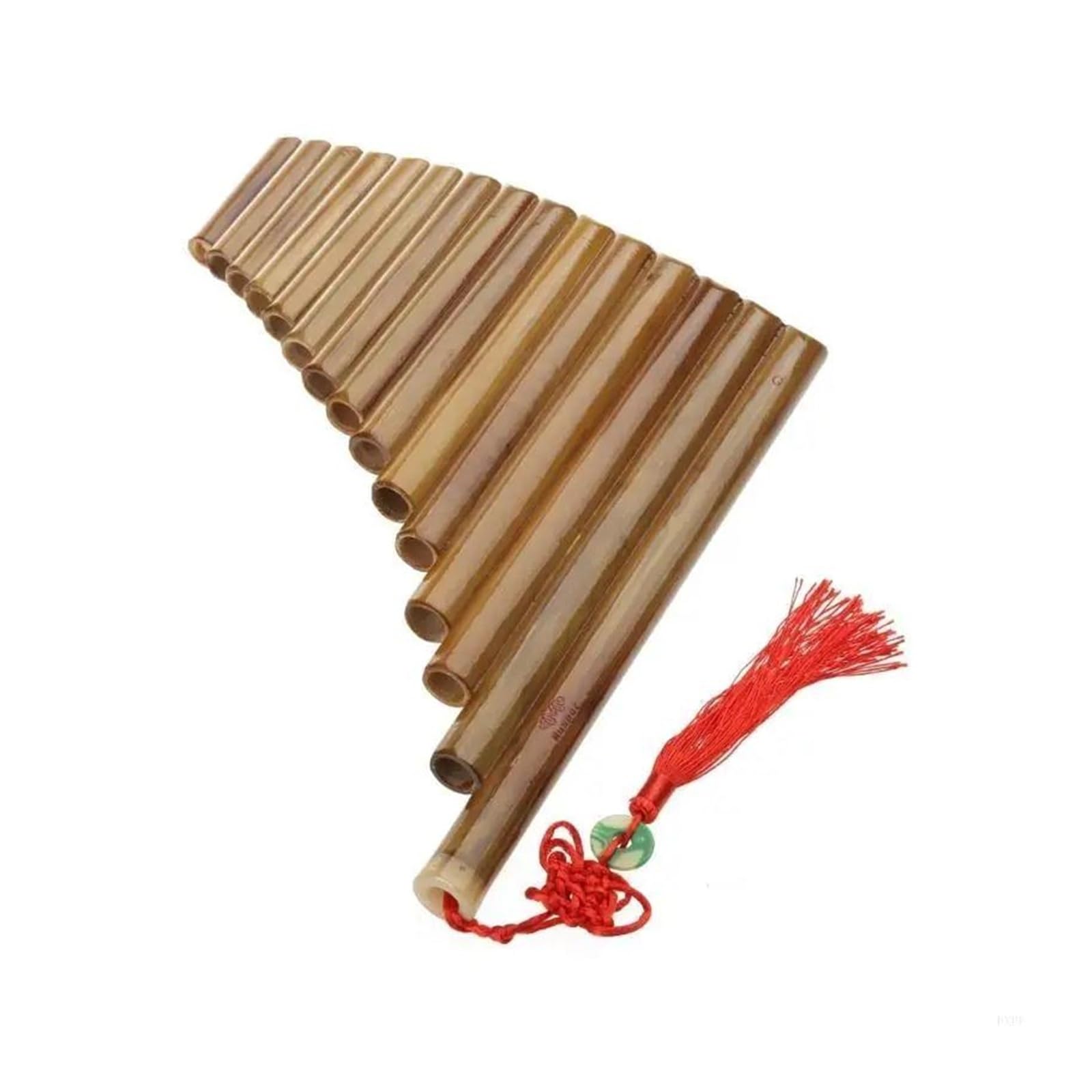 Ręcznie wykonany bambusowy flet Pana 15 piszczałek instrument muzyczny