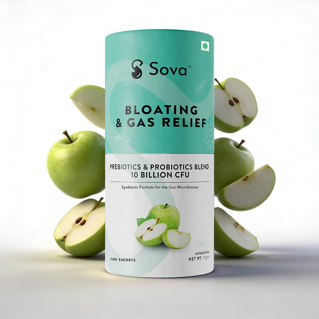 Pop To Debloat Powder for Healthy Digestion with 10 Billion CFUs|Prevent Gassiness,Bloating & Discomfort|Clinically Researched Prebiotics,Probiotics & Digestive Enzymes|15 Vegan Sachets, 30 grams-image-18