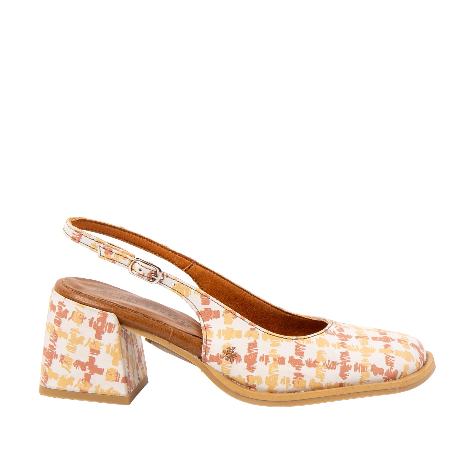 ART 2012 Verona Damen-Sandalen mit Absatz, Vichy, Größe 38