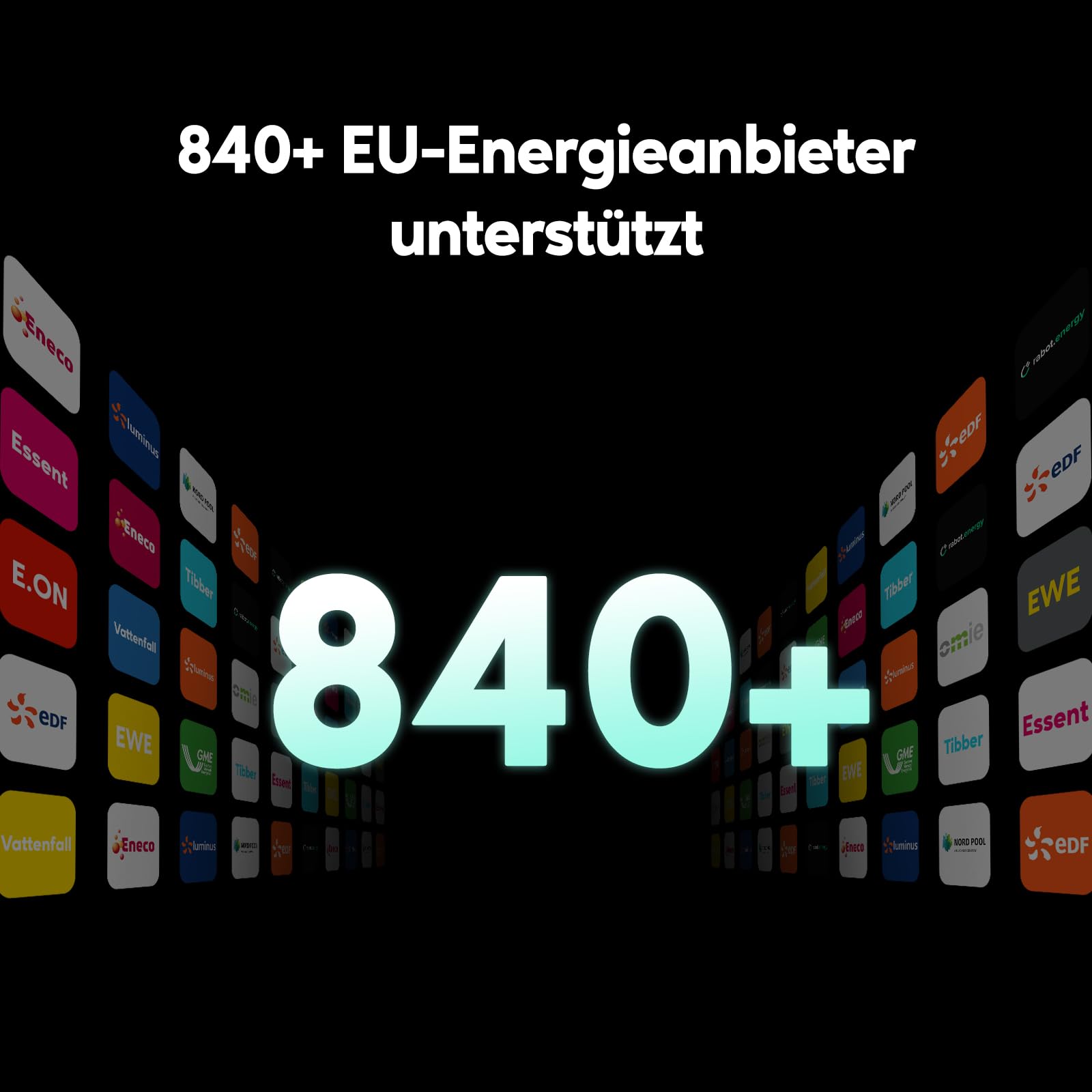 Zendure SF2400 Pro - Balkonkraftwerk mit Speicher 2400W Bidirektionale AC-Leistung, Solarspeicher für Balkonkraftwerk mit 4800W PV-Eingang (3000W DC + 1800W AC), Eweiterbar von 16,8kWh, Plug & Play