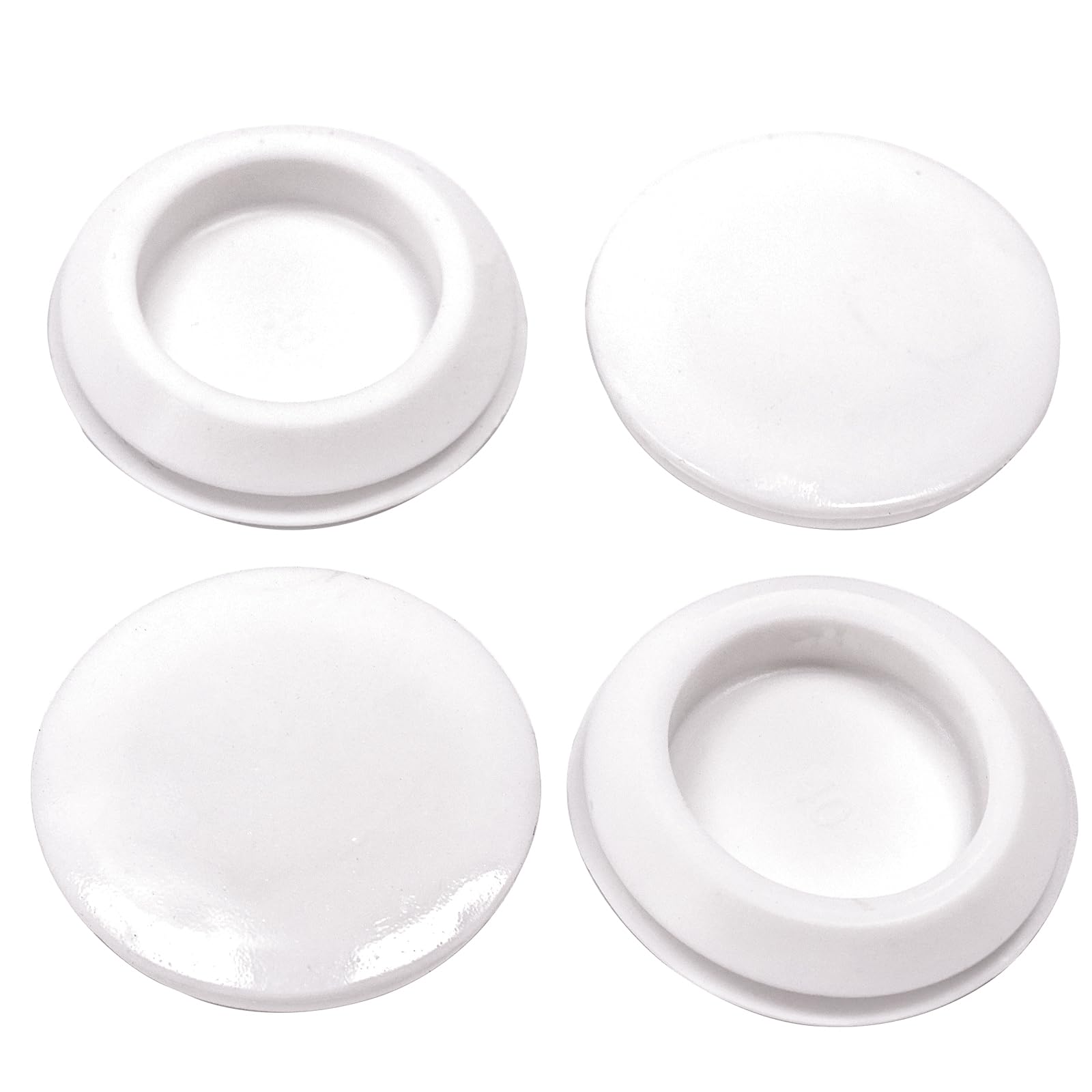 4 Pcs 40 mm Silicone Rubber Plugs for 40 mm (1-9/16") Round Holes