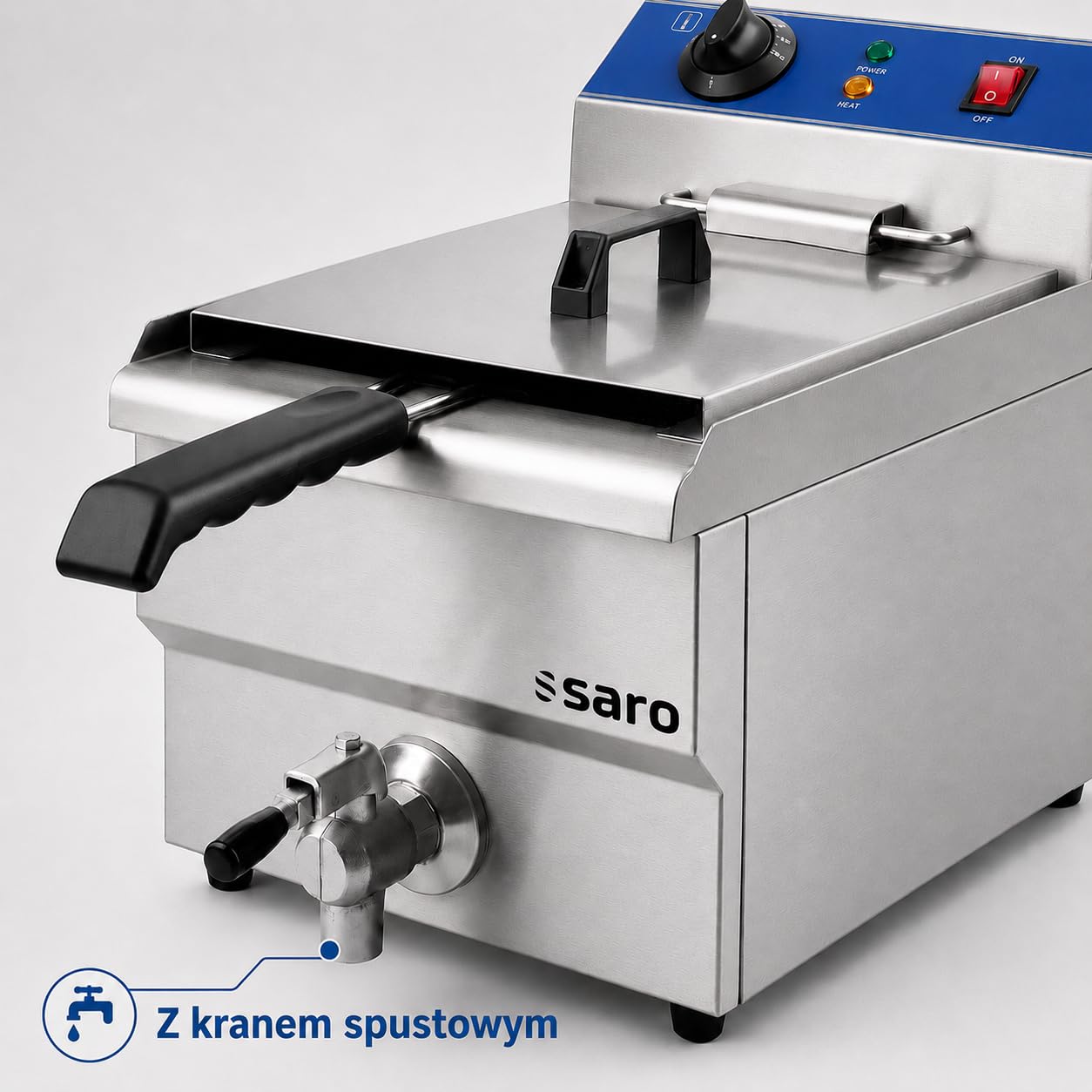 Saro 429-1107 FT 13 frytownica, 13 l, stal nierdzewna