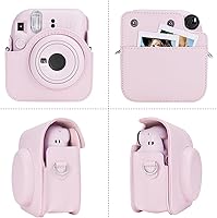 Vista 3 de Rieibi - Estuche para cámara compatible con Fuji Instax Mini 12 - Funda de transporte para cámara instantánea Fujifilm Instax Mini 12 - Funda mini