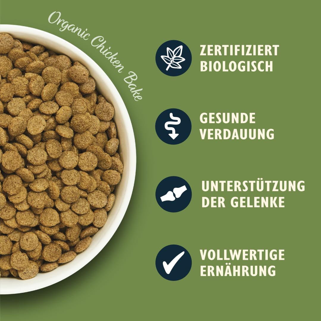 Lily's Kitchen Mit natürlichen Zutaten hergestellt Trockenfutter für ausgewachsene Hunde Hundefutter Bio Huhn-Auflauf Ausgewogene Ernährung 7kg Beutel