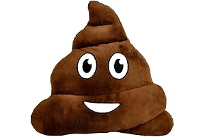 Rhode Island Novelty 12" Poop Emoji Pillow
