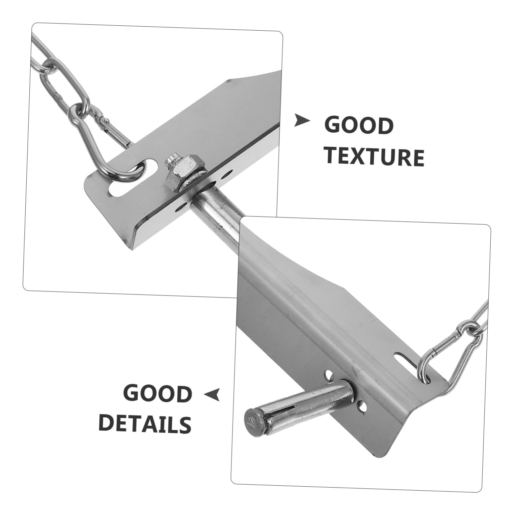 PRETYZOOM Support Bouteille de Gaz en Fer avec Chaîne pour Bouteille Oxygène 40l Capacité Ample et Installation Facile pour Fixation et Pièces Détachées Camping Gaz