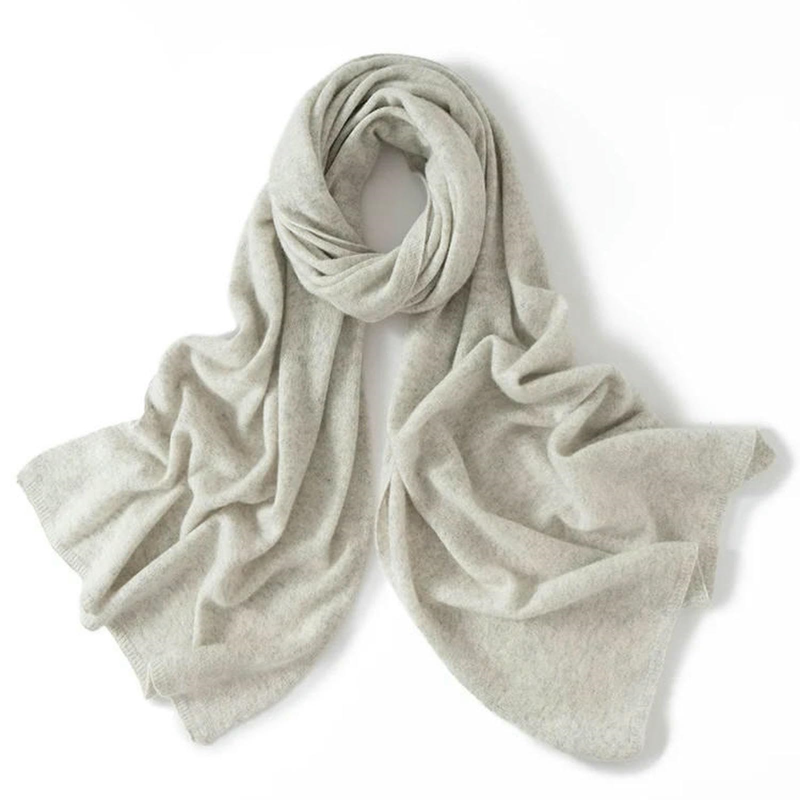 Schal Schicke Strickschals Herbst Winter Einfacher Stil Damenschal Grace Fashion Soft-dunkelgrau-einheitsgröße->8j