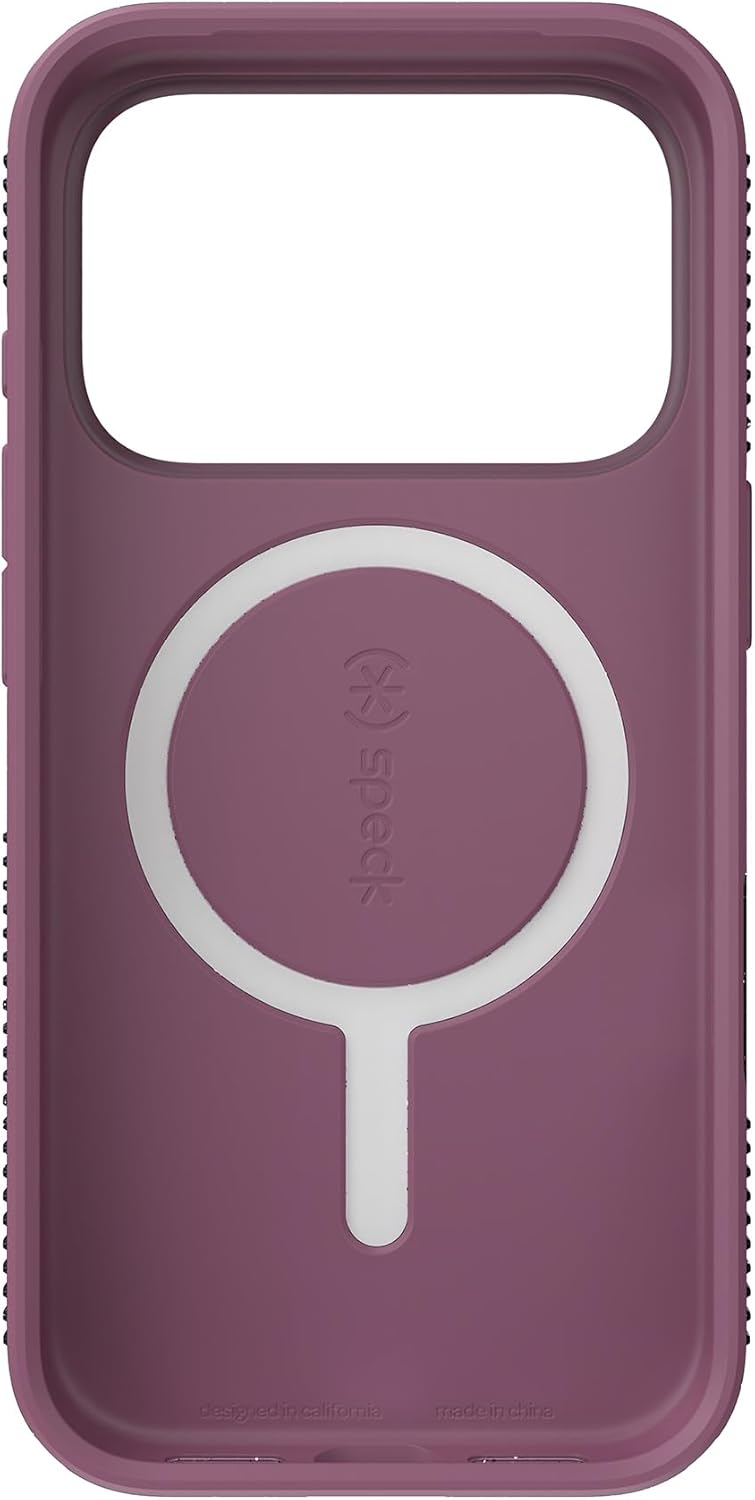 Speck CANDYSHELL Grip +MS Case for iPhone 17 Pro - Plumberry Glitter | Slim Protective Grip | Drop Protection | MagSafe Compatible - Image 10