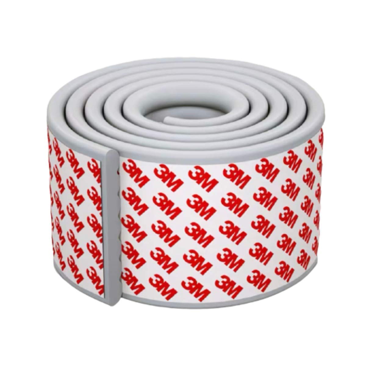 ONICORN Baby Proofing Edge and Corner Guard Protection Extra Thick & Wide Kindergarten DIY Child Safety Foam Cushion Furniture Bumpers for Table Window Bed Sofa Desk 6.5ft / 2m. (1 PCS) (Grey)