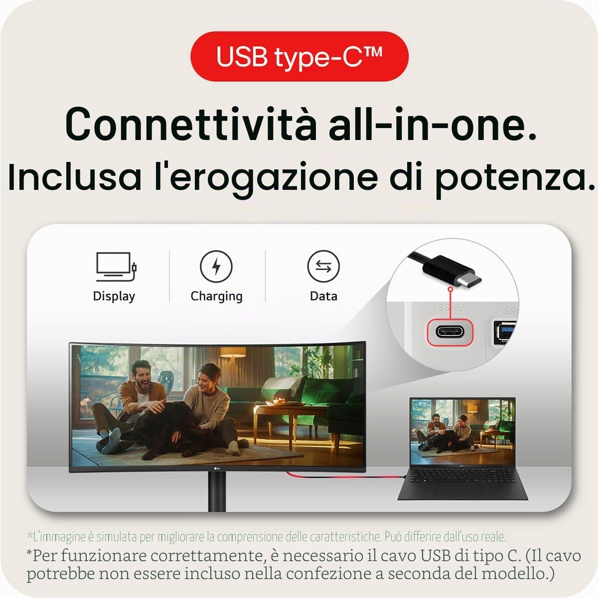 Lg 34wr55qK-B Monitor Pc 86,4 Cm [34] 3440 X 1440 Pixel Wide Quad Hd Nero (lg)