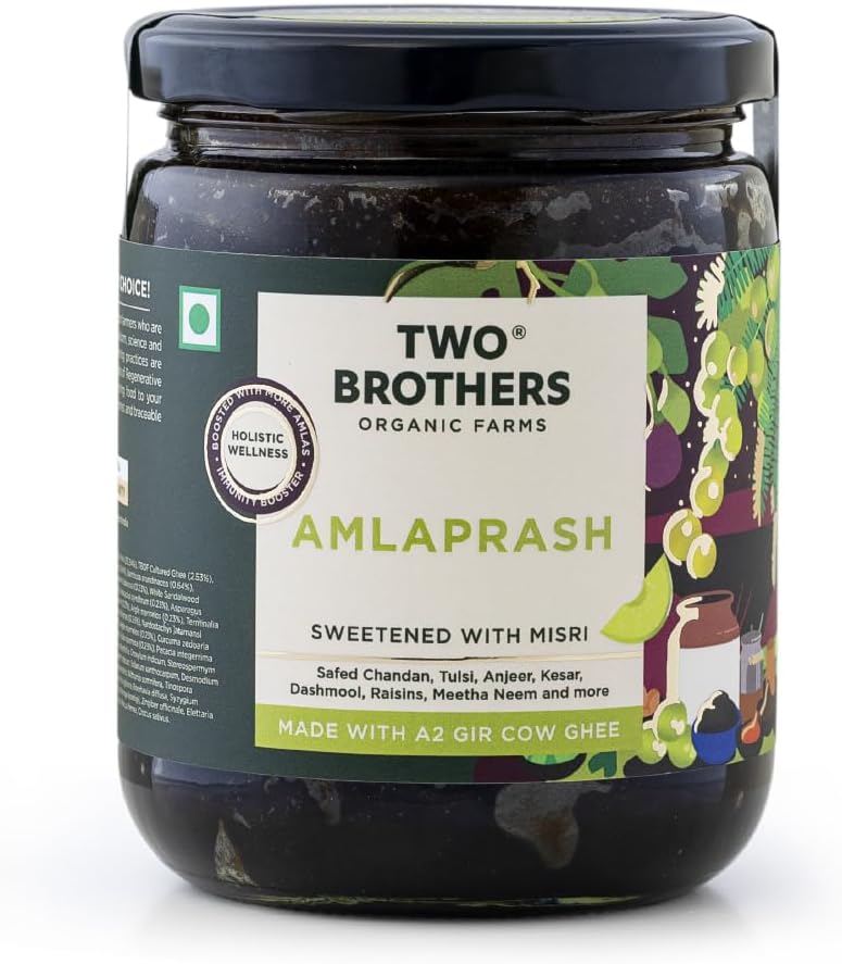 ORGANIC FARMS Healthy Amlaprash - Natural Immunity Booster Paste (500Gm)