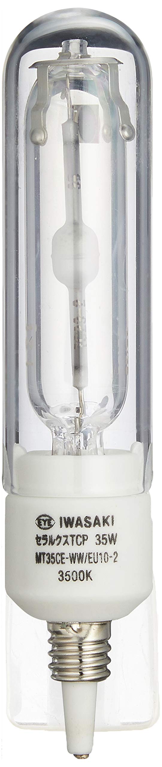 イワサキ MT35CE-W/EU10-2 35W Amazon | アイ セラミックメタルハライドランプ 35W MT35CE-WW