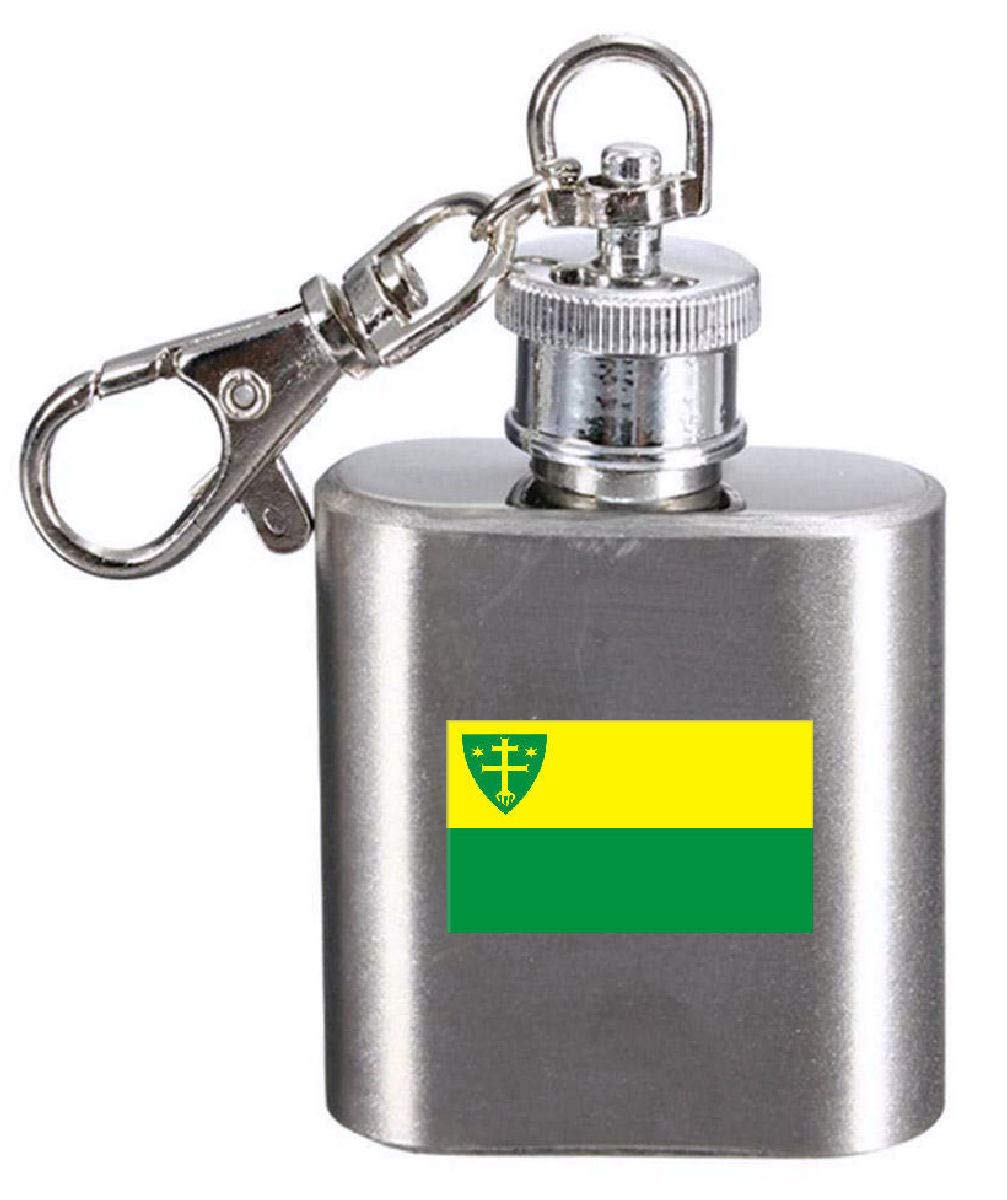 Flasque porte-clés blason de Zilina pour randonnée et voyage