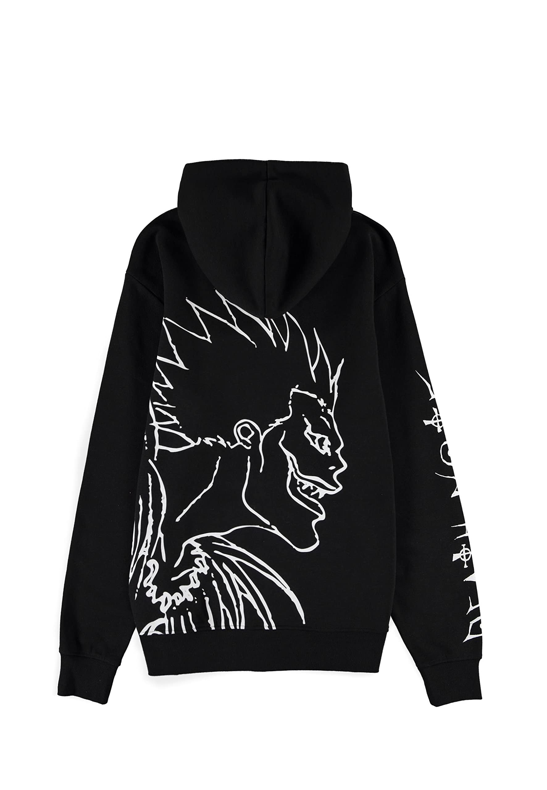 Difuzed Death Note – Felpa con Cappuccio da Uomo E Ragazzo Death Note – Felpa con Cappuccio da Uomo e Ragazzo Unisex - Bambini e Ragazzi (Pacco da 1)