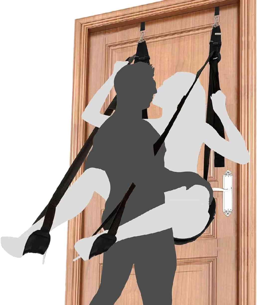 Sex Slingshot Swing for Couples Over The Door Swings Sex Adults 400lbs Heavy Duty Swing Door Frame Sexy Funitures for Bedroom Toys for Women Couples Naughty Pure Romance Adult Swing Sweatshirt T9
