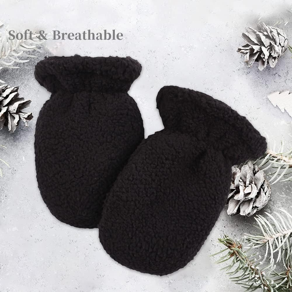 Zsedrut Baby Boys Winter Glove Warm Toddler Infant Girls Mittens Fleece Lined Gloves 1-7 Years - Image 5