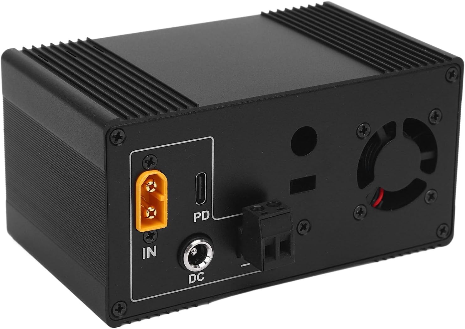Zunate DC Voltage Regulator with Digital Display, Adjustable 6-36V Input and 0.6-36V Output, 0-5A Current, 80W Power, High Efficiency Converter
