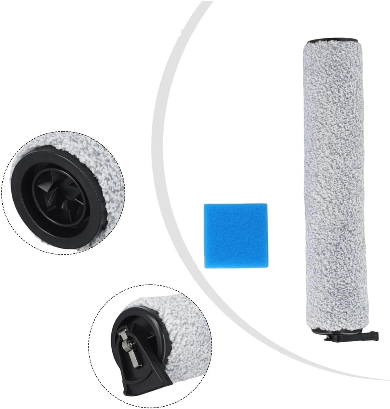 Assembly Sponge,Brush Roller,Compatible for Eureka NEW400 Vacuum Cleaner Parts