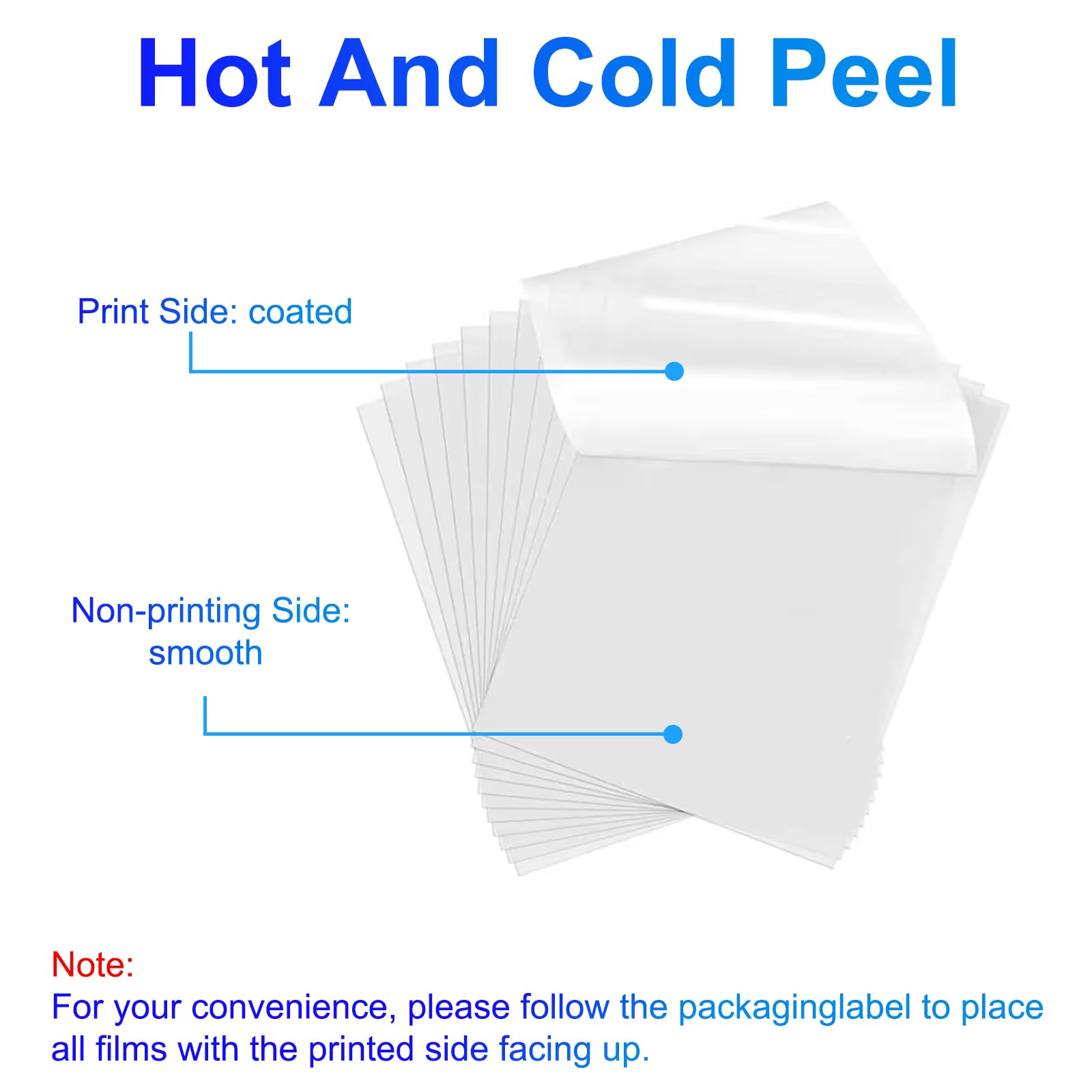 Película de transferencia DTF A4, película DTF de doble cara de 8.3 x 11.7 pulgadas, papel DTF mate para camisetas de tela blanca y oscura, papel de transferencia DTF compatible con impresoras de