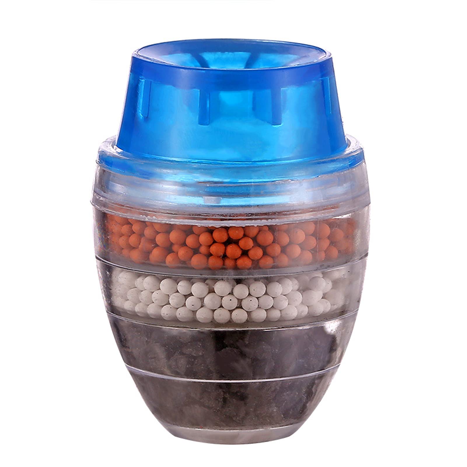 Kitchen Water Filter Faucet, Kitchen Mini Faucet Carbon Faucet Water Filter Purifier Leak-Proof Stone Water Saving Tap Water Filter for Home Kitchen Bathroom Blue