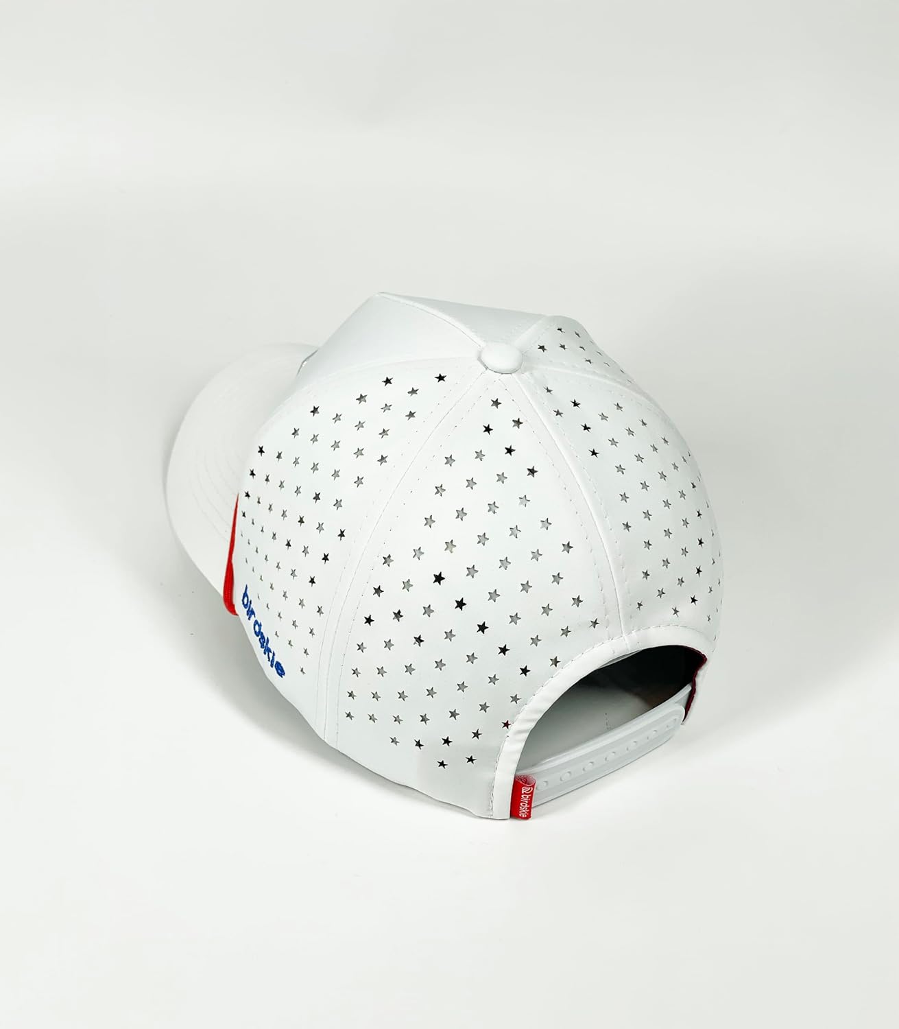 Golf Hat Snapback with Rope Design, Water Proof, Moisture Wicking, Breathable, Quick Drying, High Performance Golf Hat, The Captain 2 Team USA Golf Cap White Hat with Red Rope - Image 7