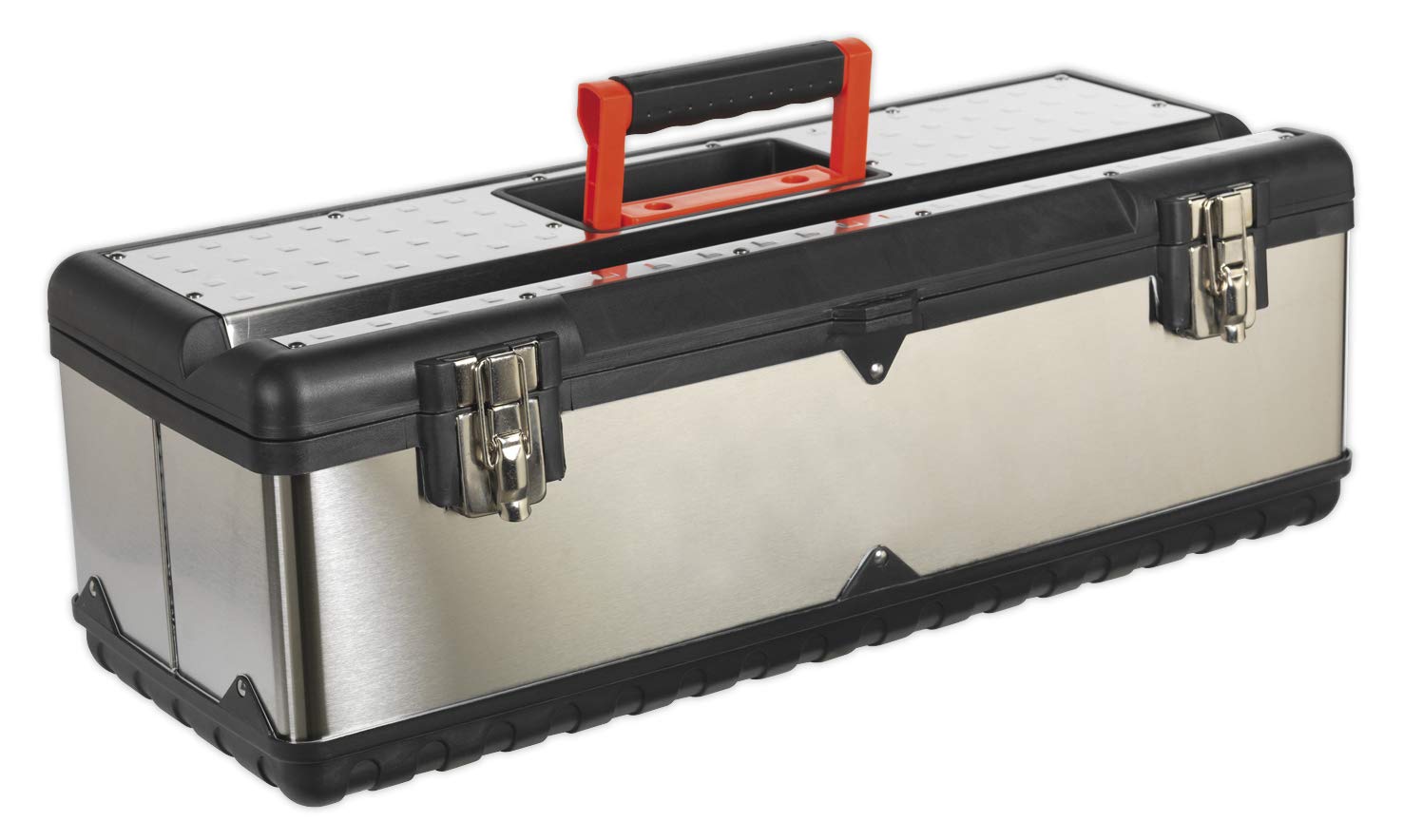 Sealey Ap660S Stainless Steel Toolbox 660Mm With Tote Tray