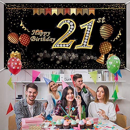 21 Anni Decorazioni Compleanno, Buon Compleanno