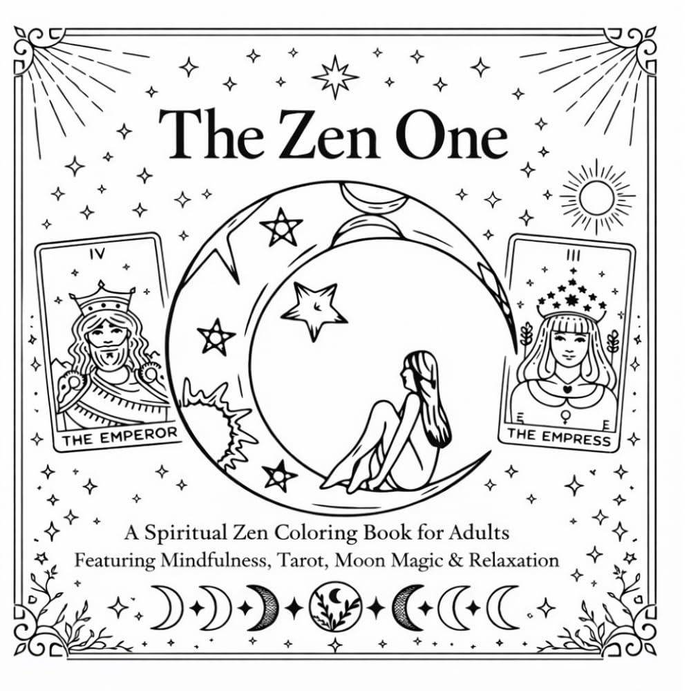 The Zen One: A Mindful Colouring Book for Spiritual Calm and Creative Meditation