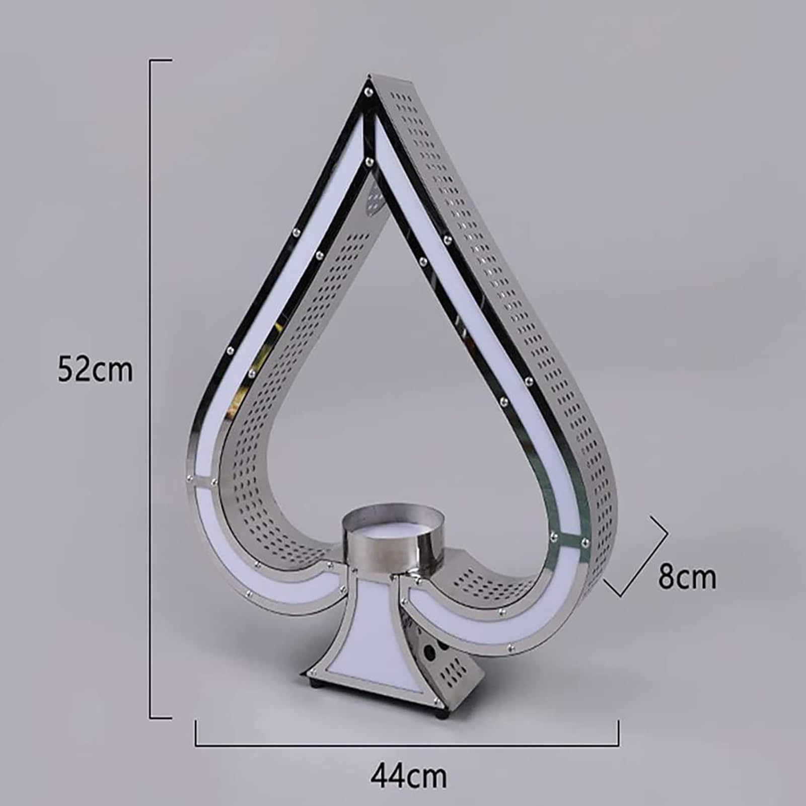Espositore a LED per bottiglie di champagne, ricaricabile, per bar, hotel, discoteca, feste private, illuminazione perfetta per bottiglie di vino e supporto per presentazioni