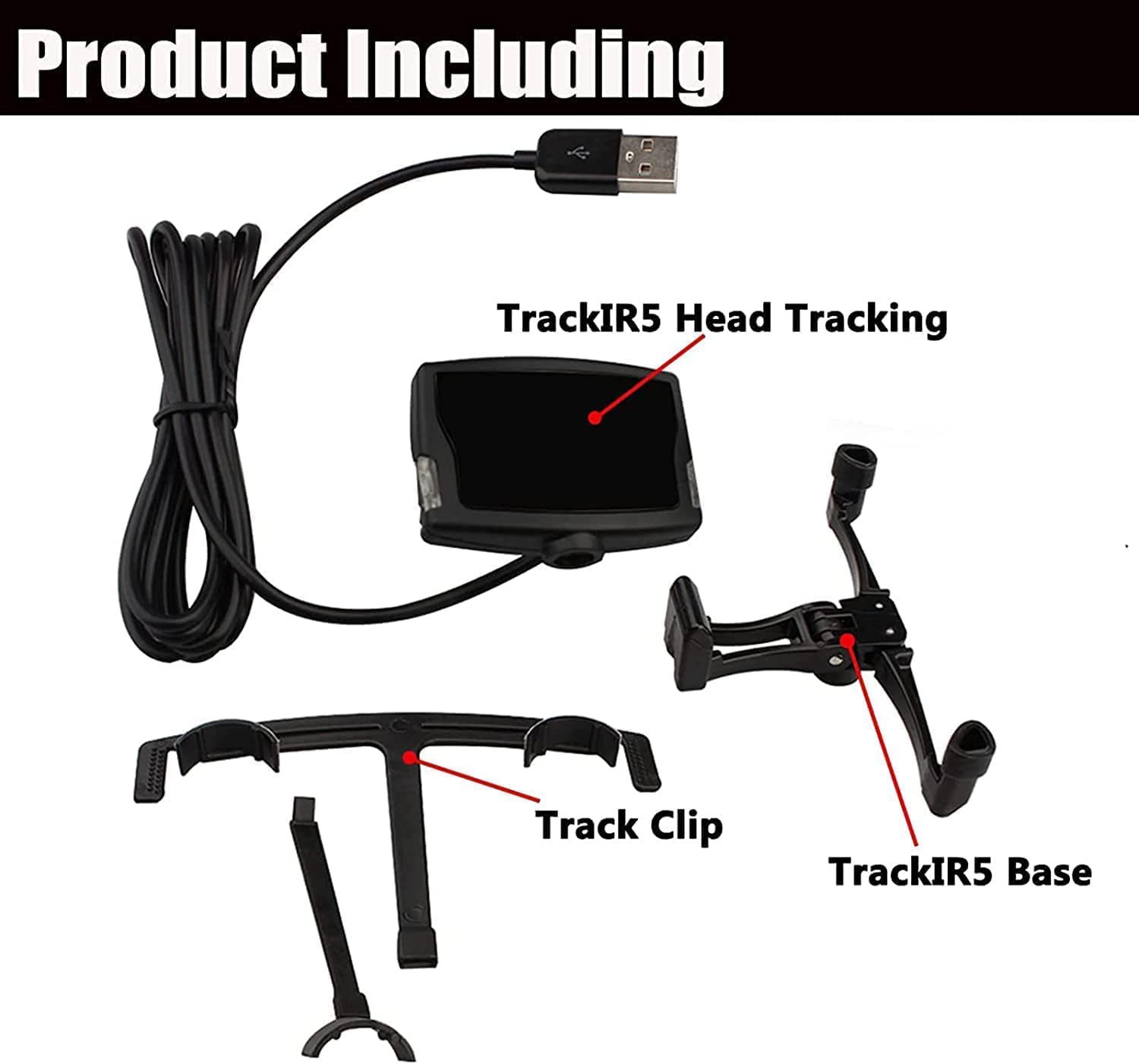 Amazon.com: Trackir 5 + Track Clip Pro Optical Head Tracking