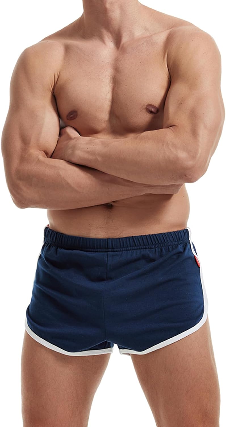 AIMPACT Mens Running Shorts 3 Inch Gym Athletic Workout Short Shorts Vintage Booty Shorts - Image 2