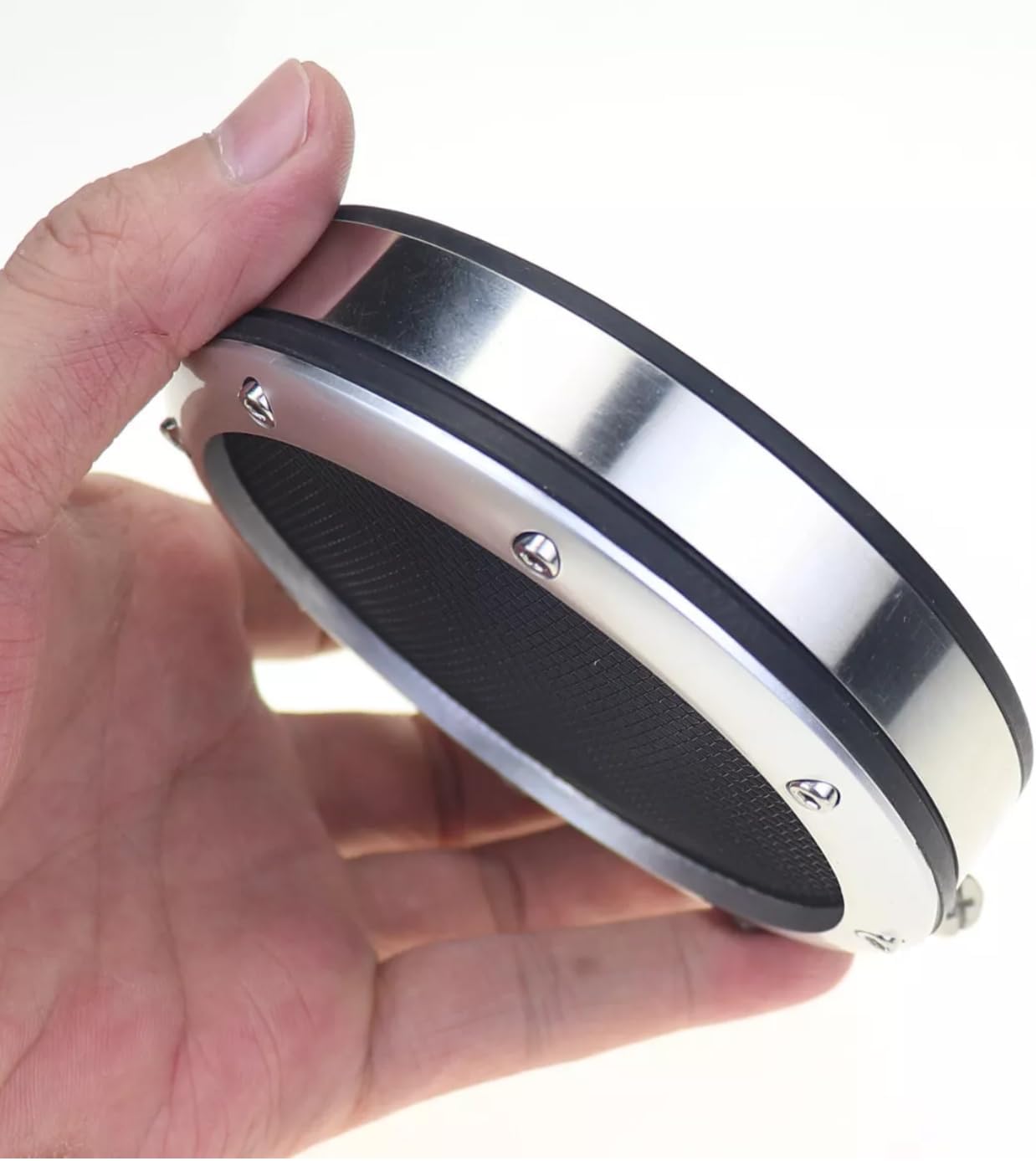 Turbo Air Filter Guard Street Version Grill fits 4" Inlet BLACK 3 in or 4 inch (Black, 4" Turbo Inlet)