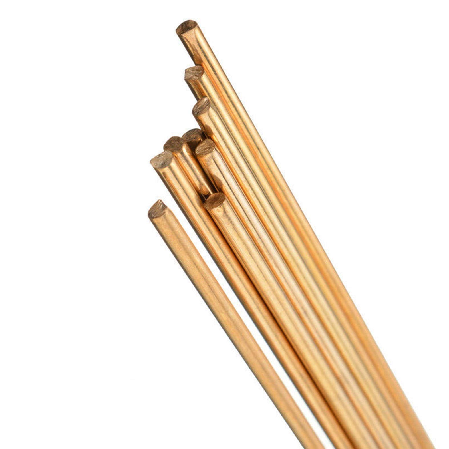 10pcs/set of 2mm*250mm Copper Rod Welding Rod, for Maintenance Welding, Versatile, Environmentally Friendly and Lightweight,DIY hardware making