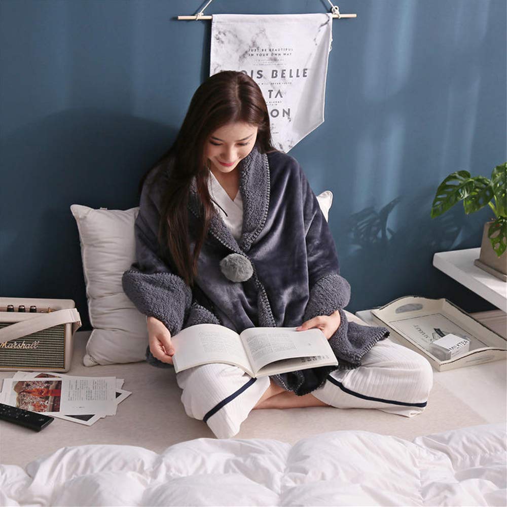 ブランケット ポンチョ 多機能 あったか 65*170cm着る毛布 Amazon｜Kobao ブランケット ポンチョ 多機能 フランネル